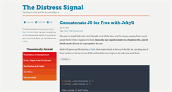 Desktop Screenshot of distresssignal.org